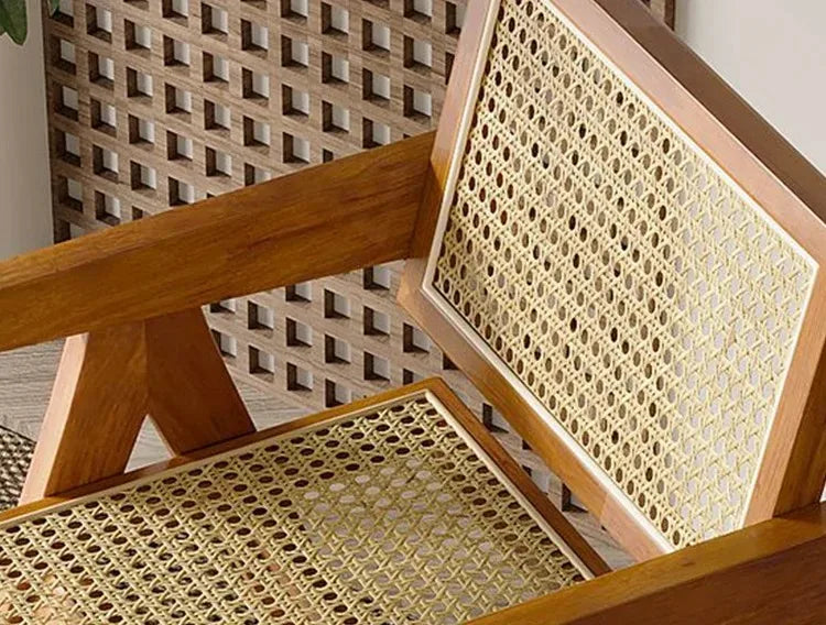 Modern Armrest Dining Chair – Italian Lazy Chair with Minimalist Backrest Design