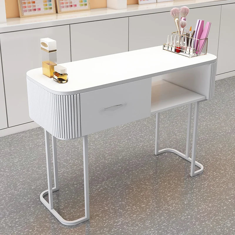 Nail Table Manicure Desk Nails Aesthetic Tables Equipment Supply Station Professional