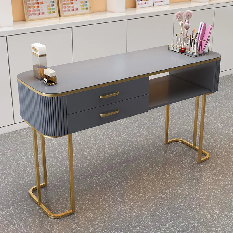 Nail Table Manicure Desk Nails Aesthetic Tables Equipment Supply Station Professional