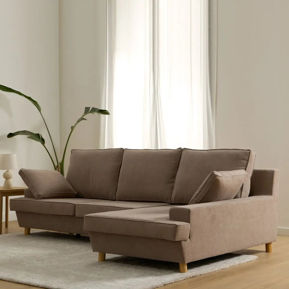 Italian-Style Full Genuine Cowhide Leather Sofa – Modern Luxury Design