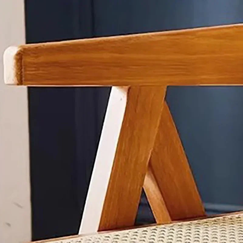 Modern Armrest Dining Chair – Italian Lazy Chair with Minimalist Backrest Design