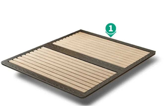 Modern Multifunctional Floating Bed – Space-Saving Folding Bed for Master Bedroom