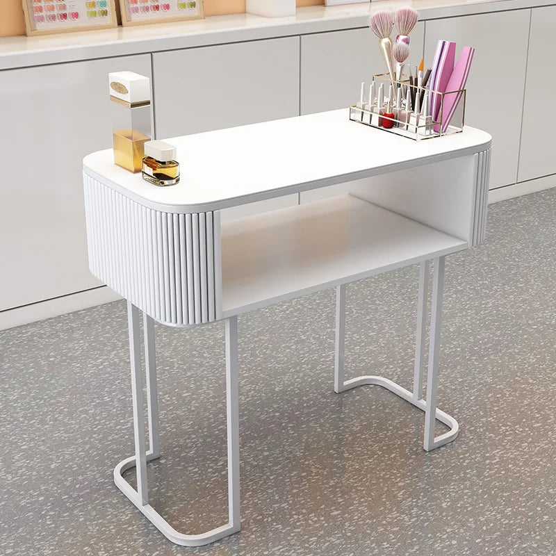 Nail Table Manicure Desk Nails Aesthetic Tables Equipment Supply Station Professional