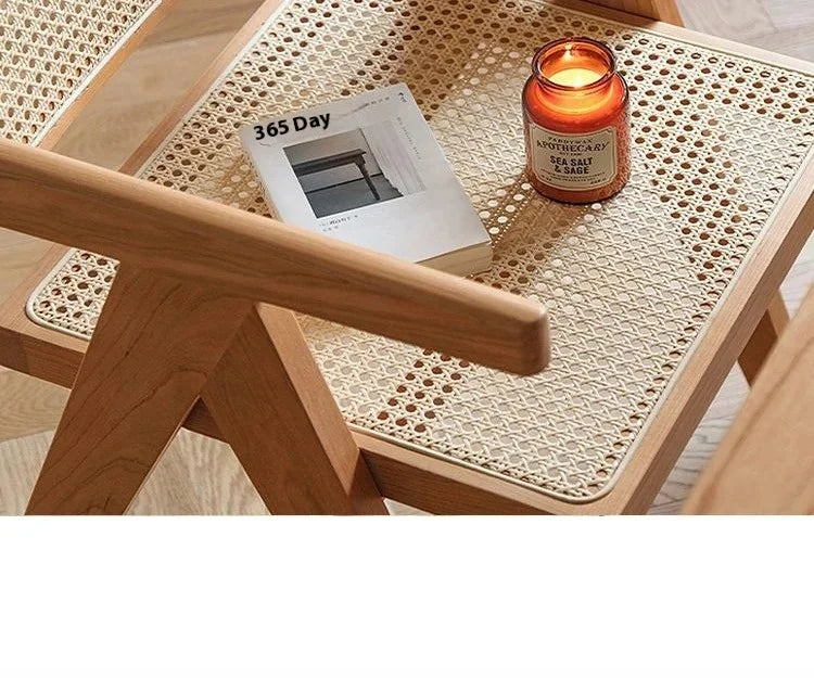 Modern Armrest Dining Chair – Italian Lazy Chair with Minimalist Backrest Design