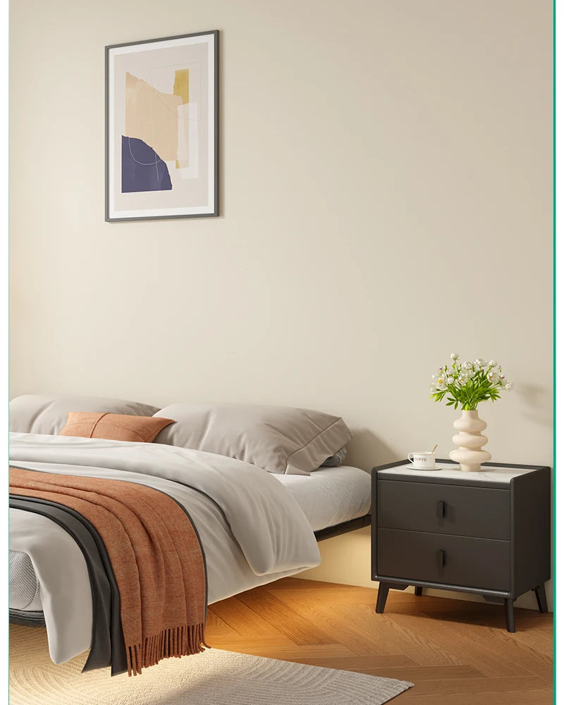 Modern Multifunctional Floating Bed – Space-Saving Folding Bed for Master Bedroom