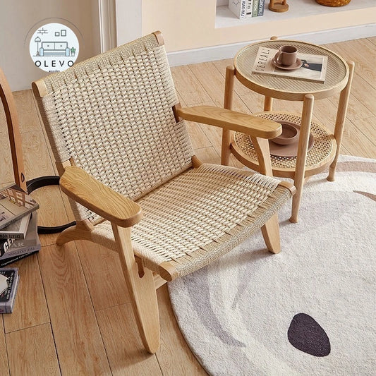 Balcony Leisure Single Sofa Chair Lazy People's Accommodation Hotel Nordic