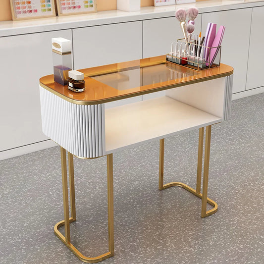 Nail Table Manicure Desk Nails Aesthetic Tables Equipment Supply Station Professional