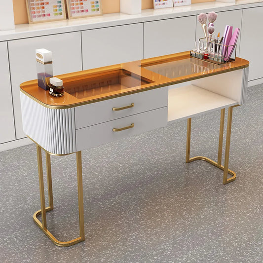 Nail Table Manicure Desk Nails Aesthetic Tables Equipment Supply Station Professional