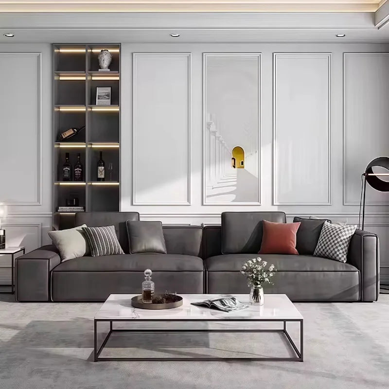 Cloud Couch Sofa – Deep Seat, Fluffy Modern Luxury Corduroy Sofa for Living Room