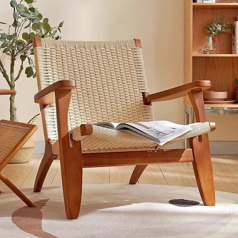 Balcony Leisure Single Sofa Chair Lazy People's Accommodation Hotel Nordic