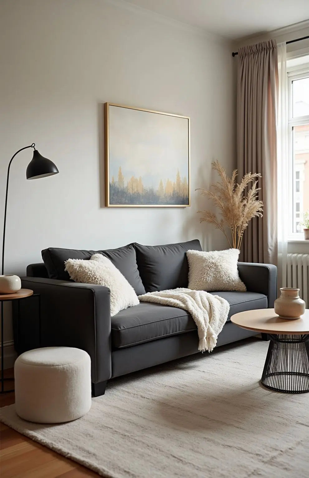 Italian-Style Full Genuine Cowhide Leather Sofa – Modern Luxury Design