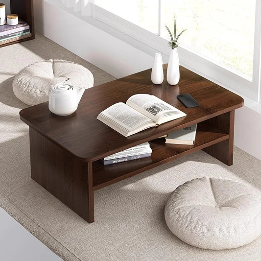 Japanese Tatami Tea Table Low Table Floor-standing Coffee Table Solid Wood Tatami Table