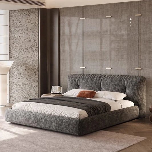 Luxury Chenier Italian Minimalism Double Bed King Size Beds Full Bed